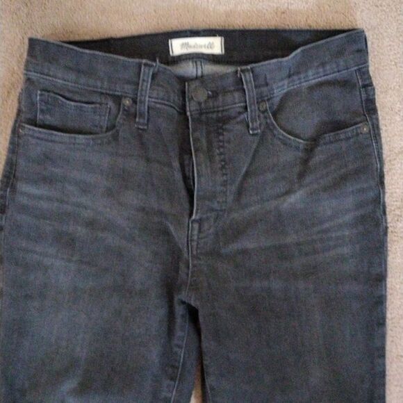 Madewell Distressed 9 Inch Rise Skinny Jeans - Picture 2 of 11